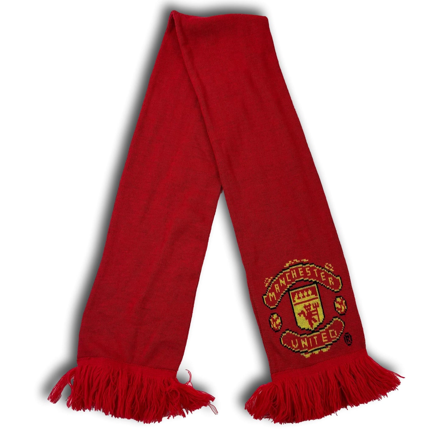 Manchester United fan scarf
