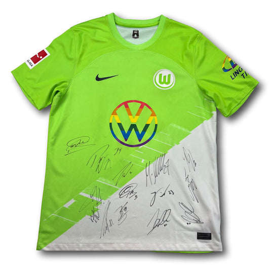 VfL Wolfsburg - 2022-23 - Home - L - Nike - Arnold #27 - signed