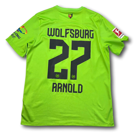 VfL Wolfsburg - 2022-23 - Home - L - Nike - Arnold #27 - signed