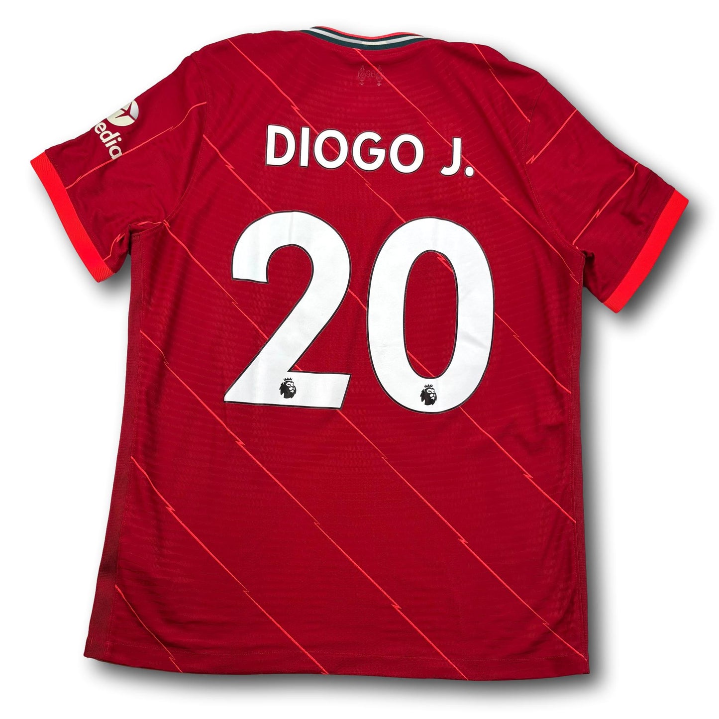 Liverpool FC - 2021-22 - Authentic - Heim - L - Nike - Diogo J. #20