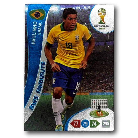 Adrenalyn FIFA World Cup 2014 - Joueur préféré des fans - Paulinho