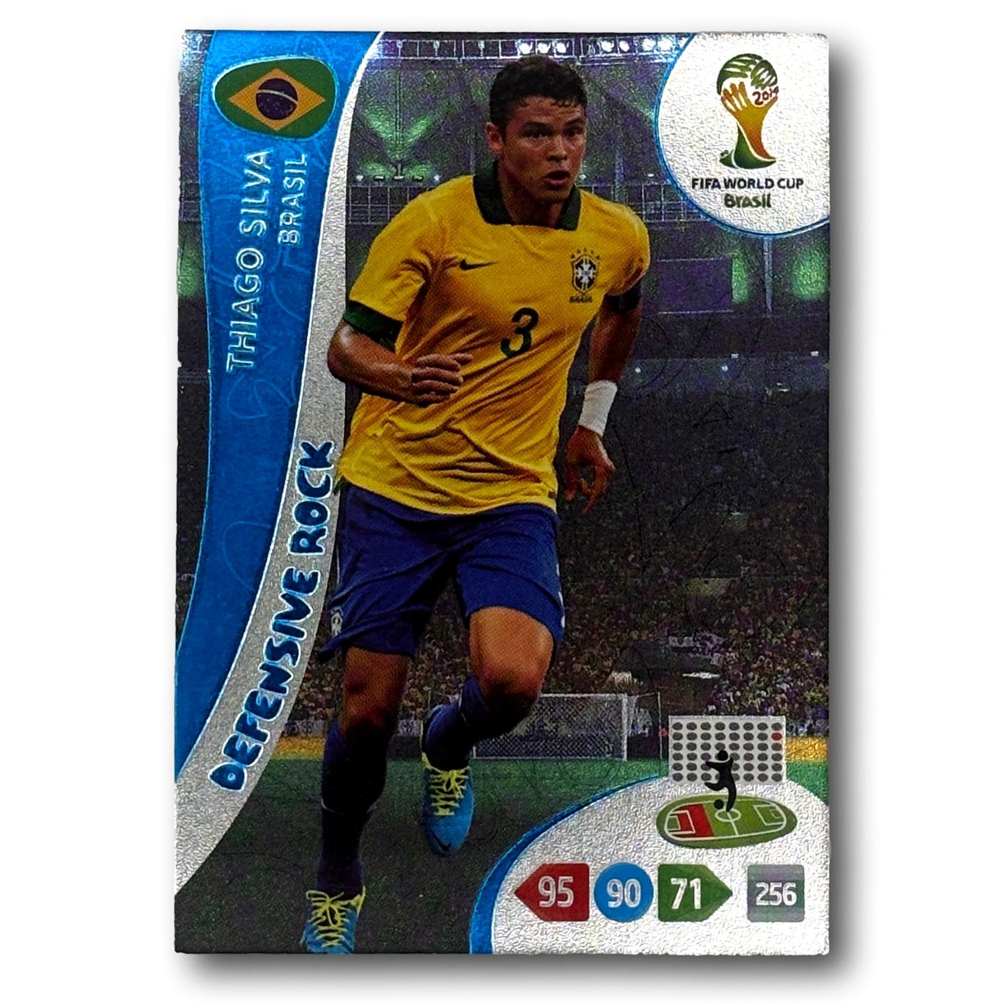 Adrenalyn FIFA World Cup 2014 - Defensive Rock - Thiago Silva