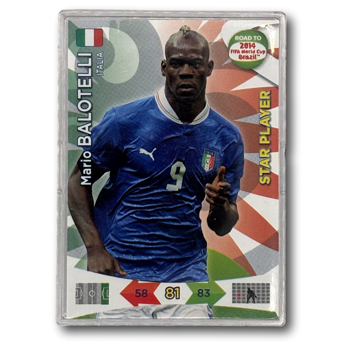 Adrenalyn Road to World Cup 2014 - Star Player - Mario Balotelli