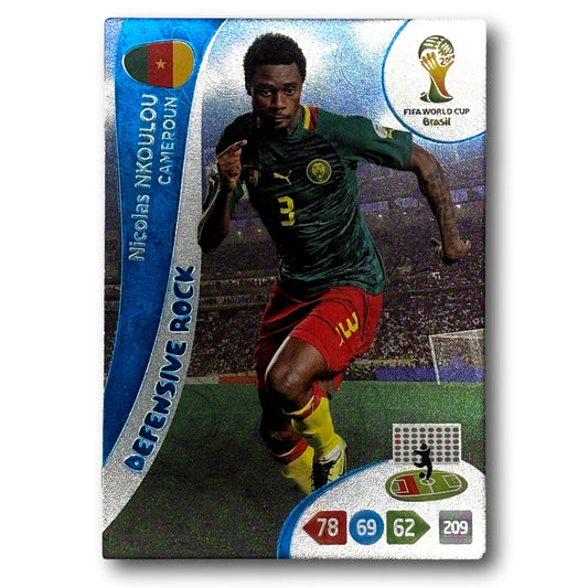 Adrenalyn FIFA World Cup 2014 - Roc défensif - Nicolas Nkoulou