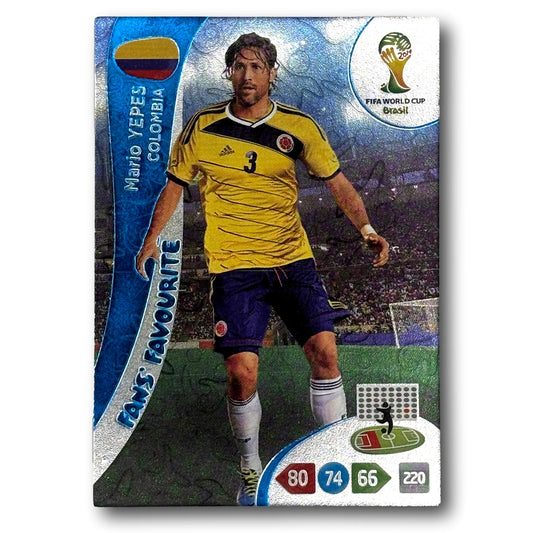 Adrenalyn FIFA World Cup 2014 - Favori des fans - Mario Yepes