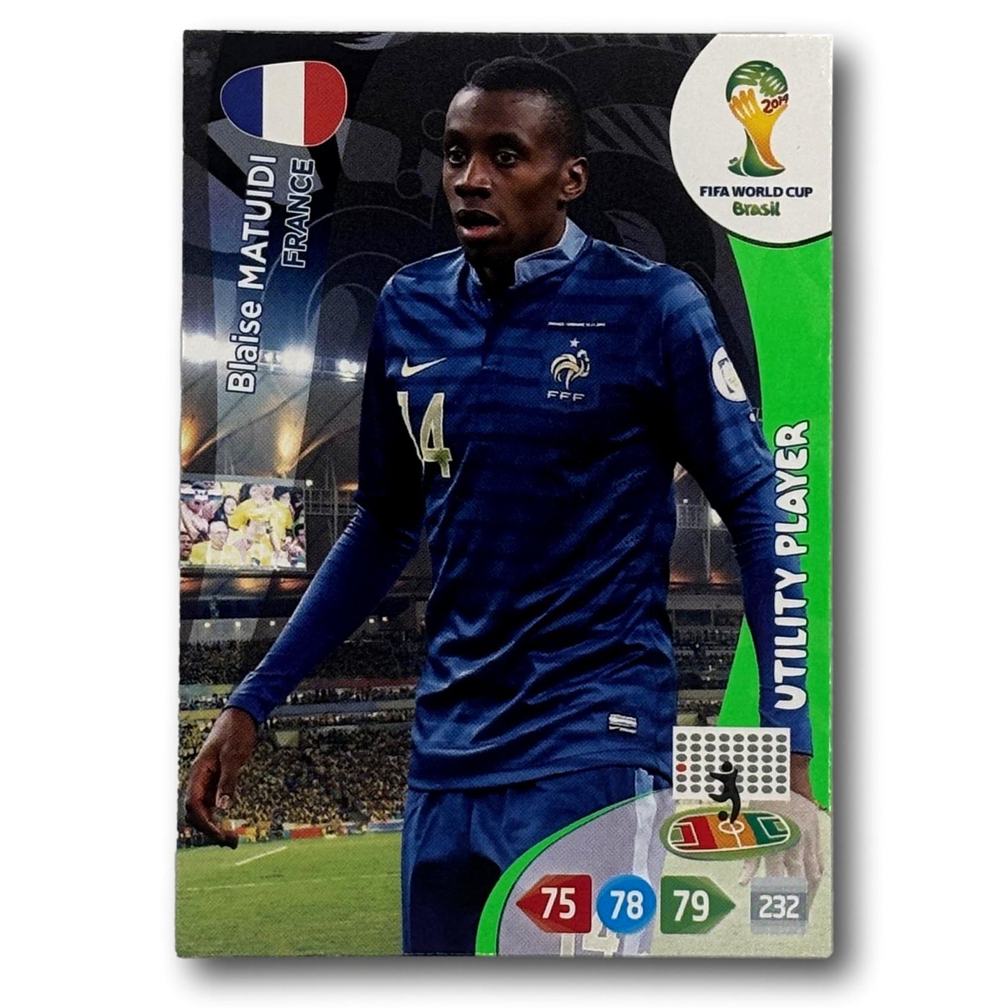 Adrenalyn FIFA World Cup 2014 - Utility Player - Blaise Matuidi