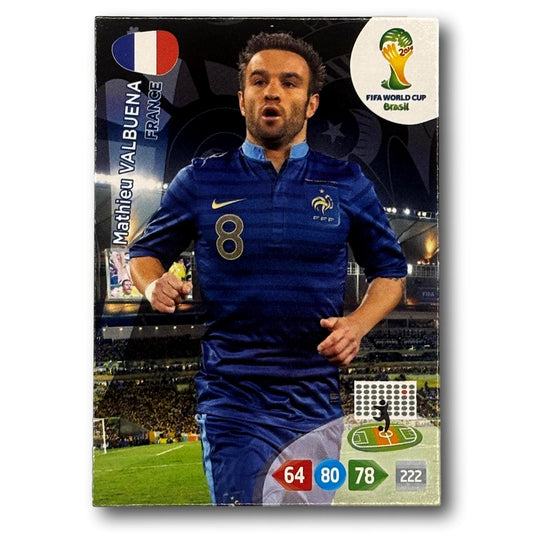 Adrenalyn FIFA World Cup 2014 - Mathieu Valbuena