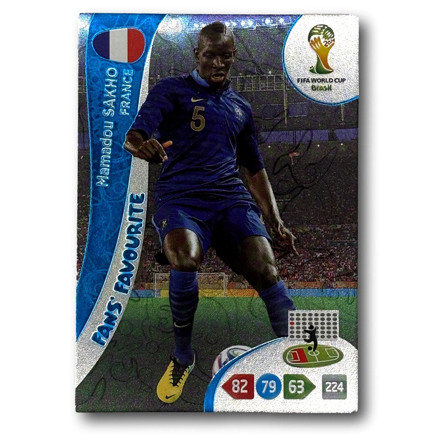Adrenalyn FIFA World Cup 2014 - Fans' Favourite - Mamdou Sakho