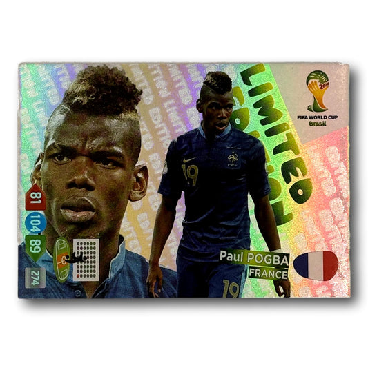 Adrenalyn FIFA World Cup 2014 - Édition Limitée - Paul Pogba
