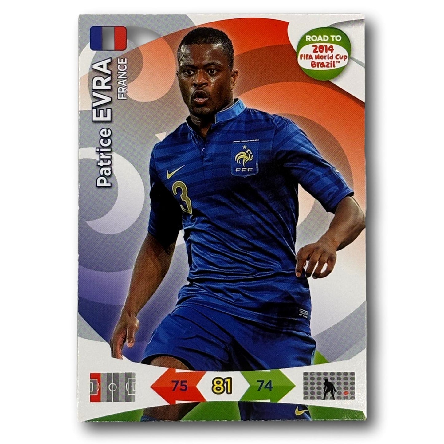 Adrenalyn Road to World Cup 2014 - Patrice Evra