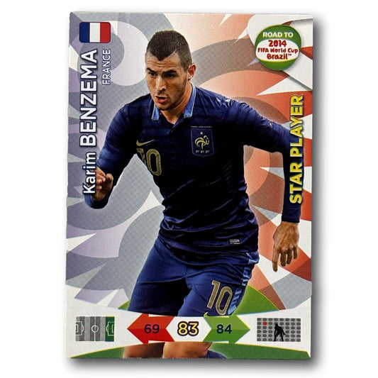 Adrenalyn Road to World Cup 2014 - Joueur vedette - Karim Benzema