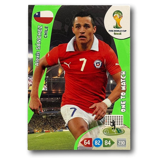 Adrenalyn FIFA World Cup 2014 - À Surveiller - Alexis Sanchez