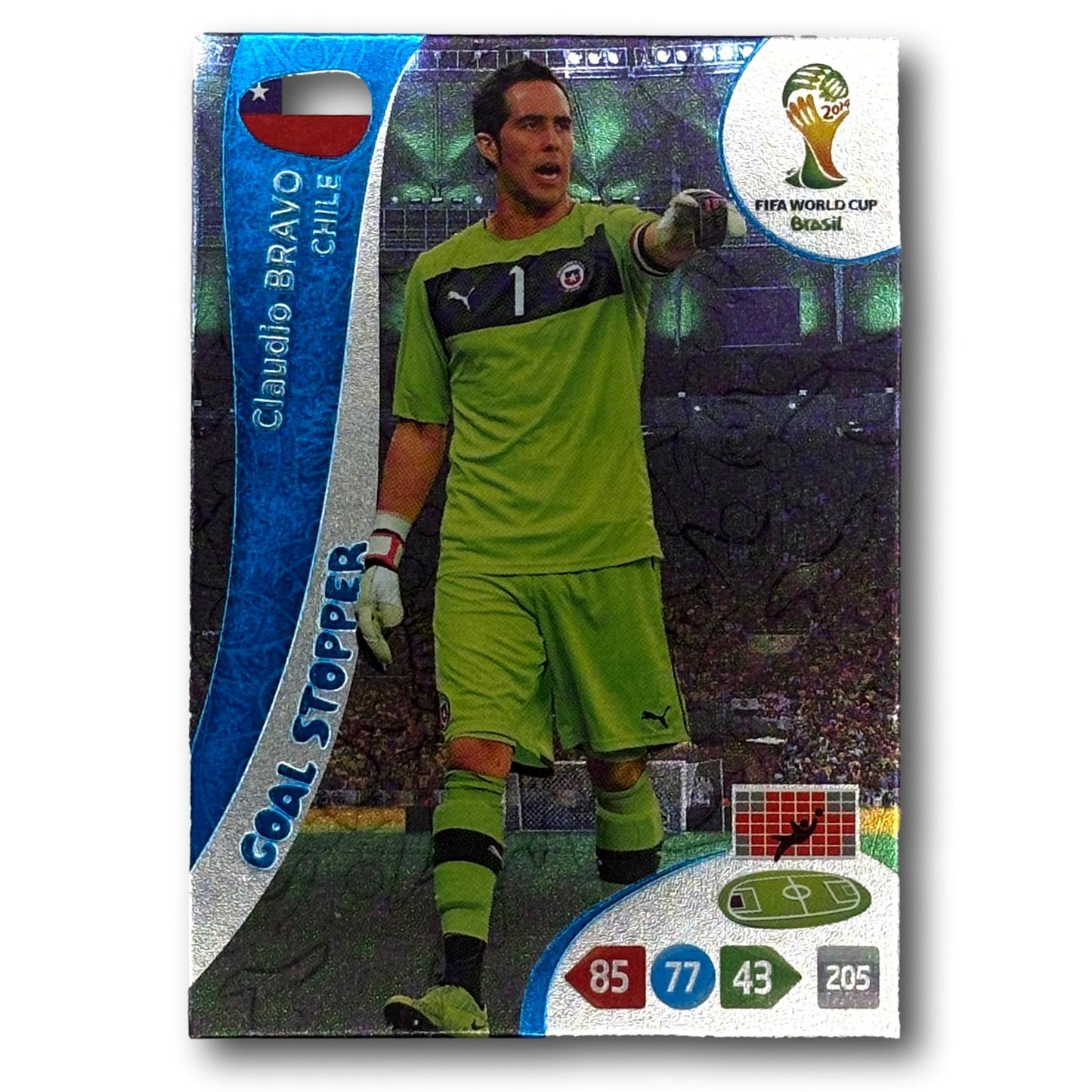 Adrenalyn FIFA World Cup 2014 - Goal Stopper - Claudio Bravo