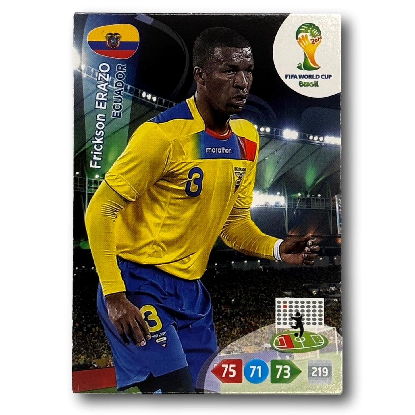 Adrenalyn FIFA World Cup 2014 - Frickson Erazo