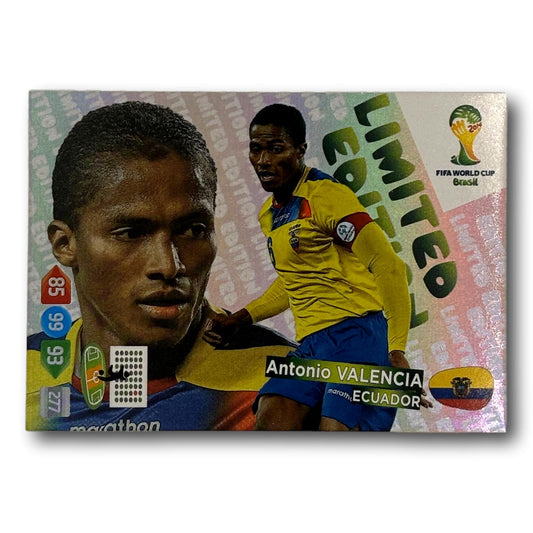 Adrenalyn FIFA World Cup 2014 - Édition Limitée - Antonio Valencia