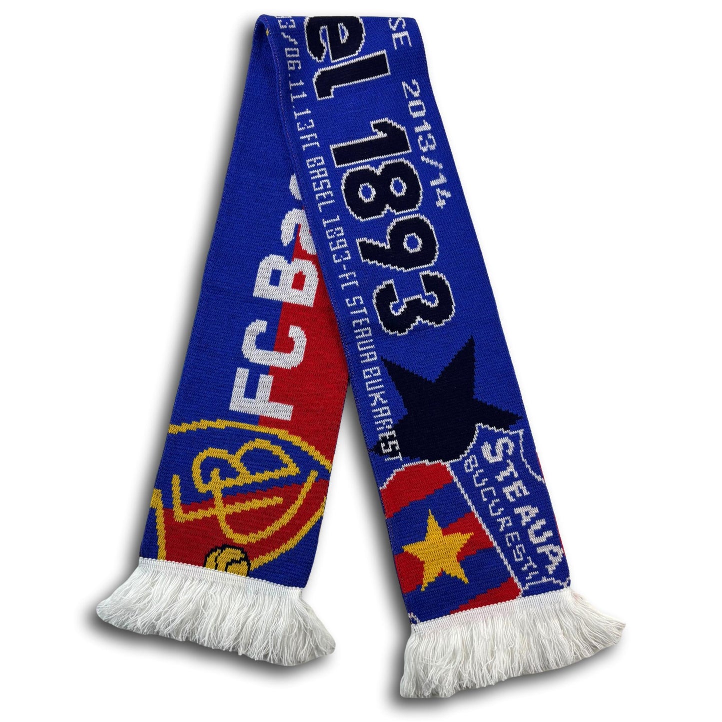 FC Basel / FC Steaua Bukarest - Champions League 2013/14 - Fanschal