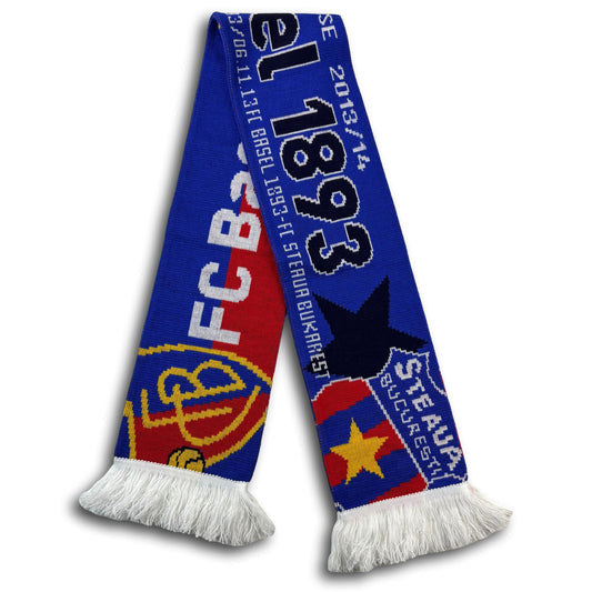 Écharpe de supporter FC Bâle / FC Steaua Bucarest - Ligue des champions 2013/14