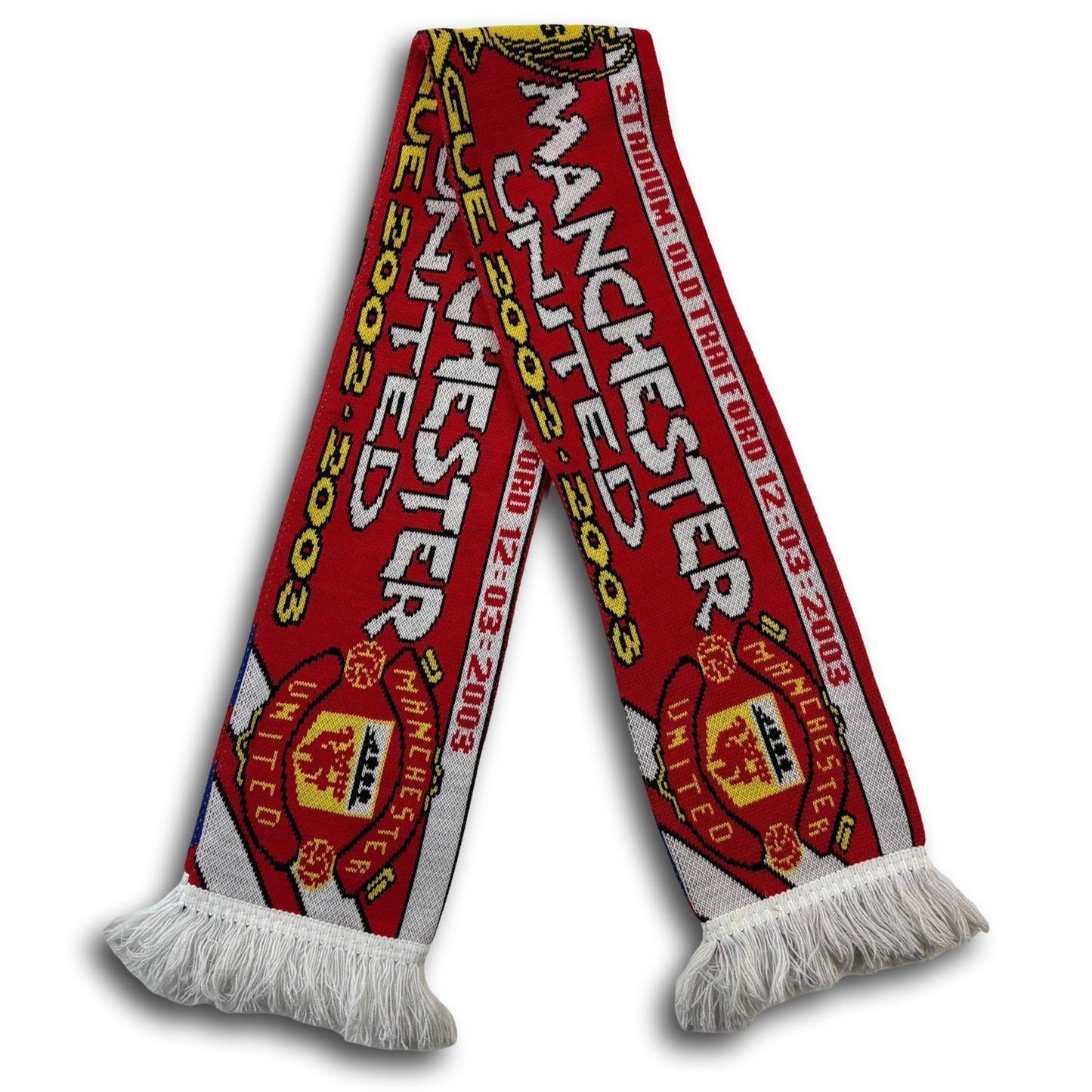 Manchester United / FC Basel - UEFA Champions League 2002/03 - Supporter's scarf