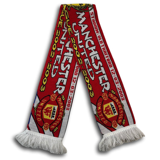 Manchester United / FC Basel - UEFA Champions League 2002/03 - Supporter's scarf