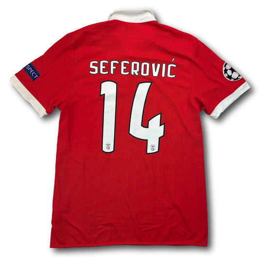 Benfica Lisbonne - 2017-18 - Maillot porté en match - Domicile - XL - adidas - Seferovic #14
