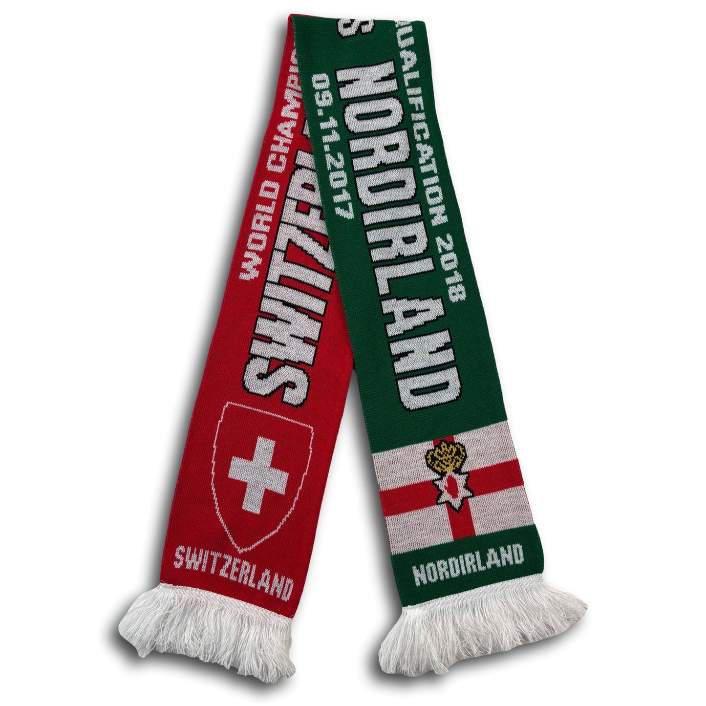 Irlande du Nord / Suisse - Match de qualification pour la Coupe du Monde 2018 - Écharpe de supporter