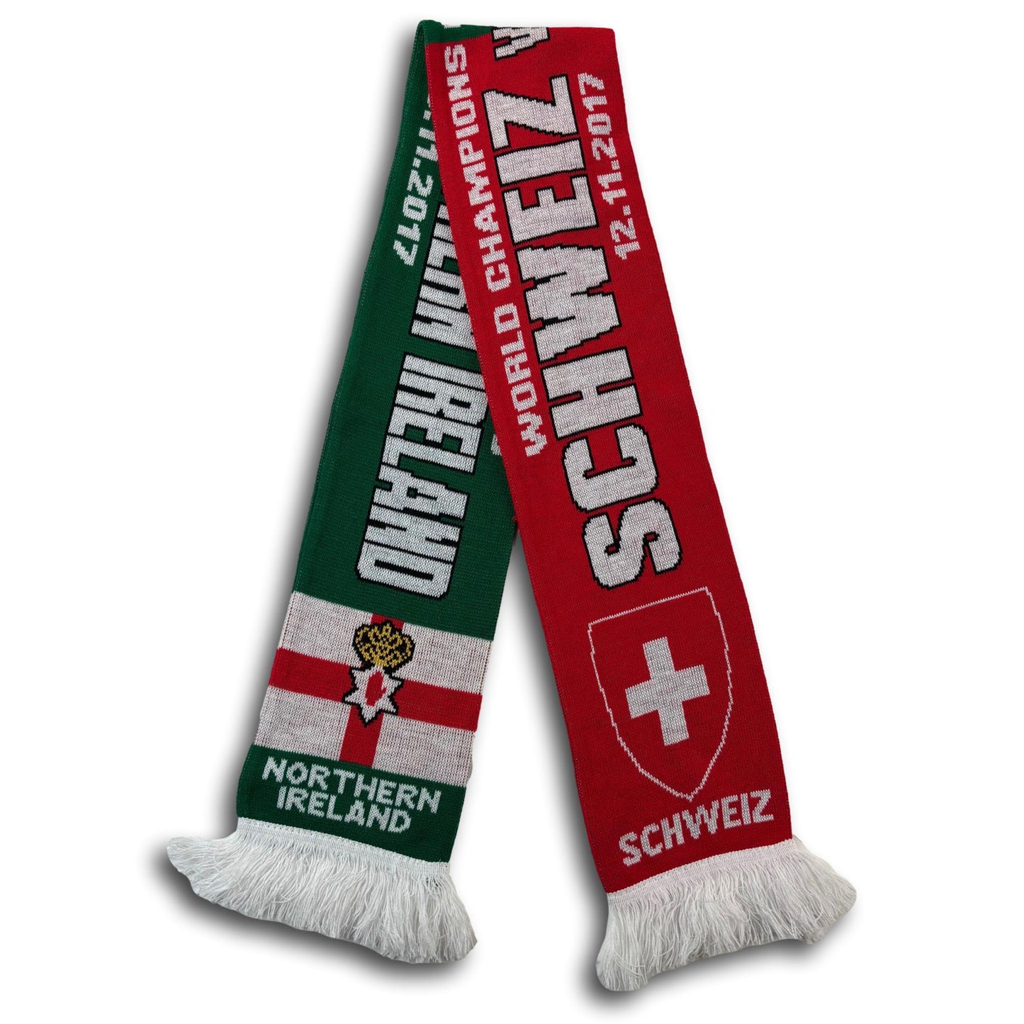 Irlande du Nord / Suisse - Match de qualification pour la Coupe du Monde 2018 - Écharpe de supporter
