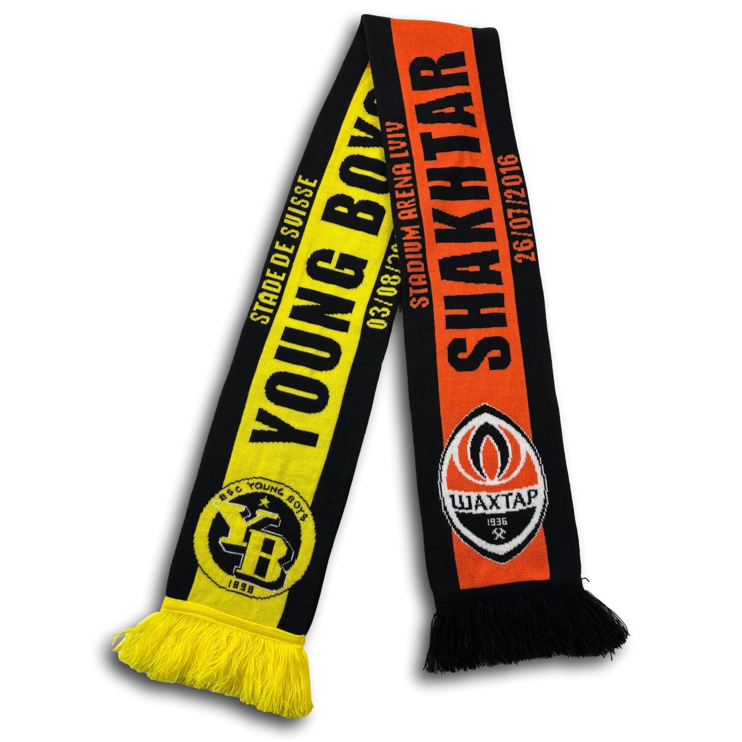 Shakhtar Donetsk / BSC Young Boys - Ligue des champions de l'UEFA 2016 - Écharpe de supporter