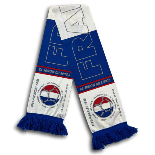 France - Coupe du Monde de la FIFA 1998 - Écharpe de supporter