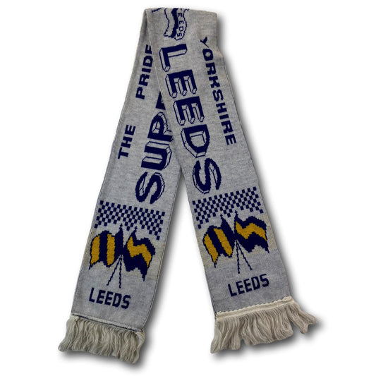 Leeds United fan scarf