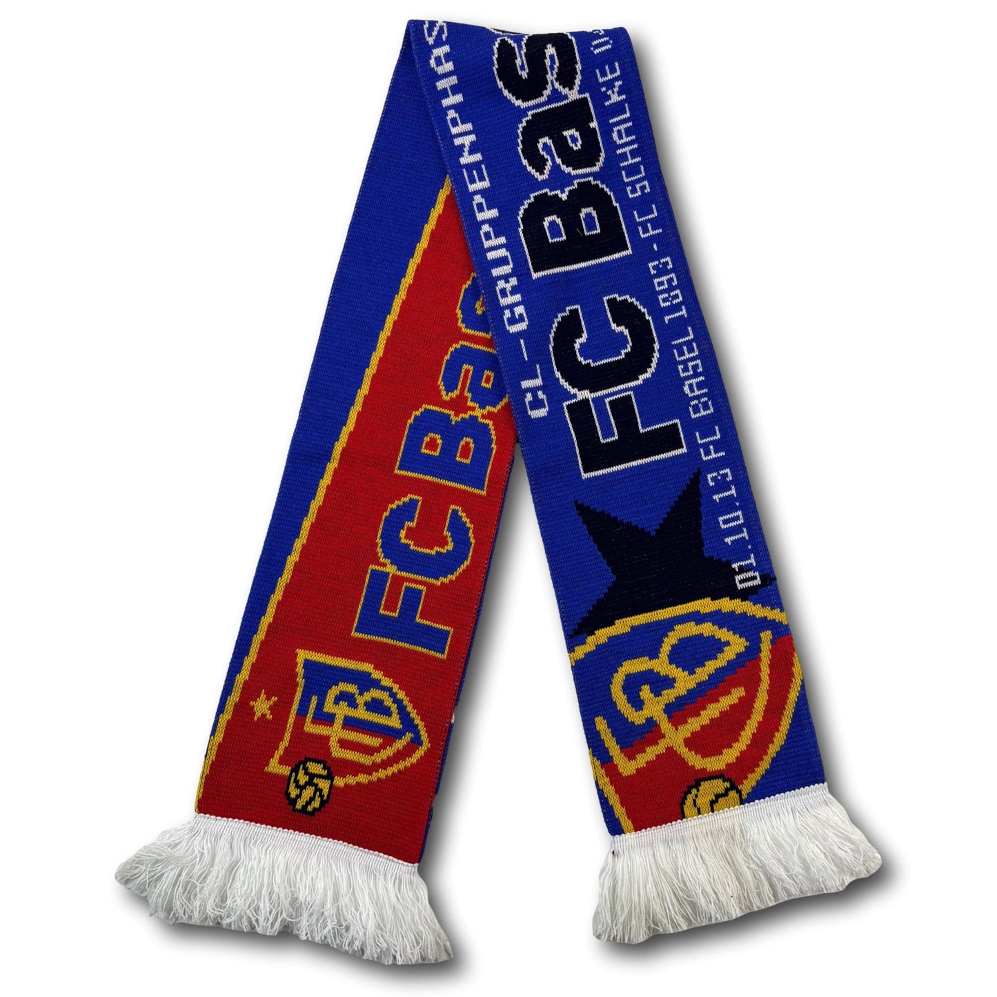 FC Schalke 04 / FC Basel - UEFA Champions League 2013 - fans scarf