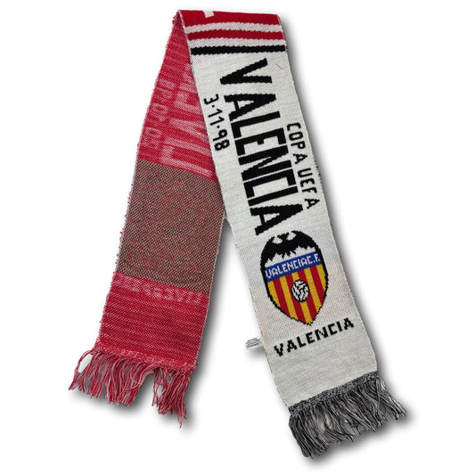 Liverpool FC / Valencia CF - UEFA Cup 1998 - Supporter's scarf
