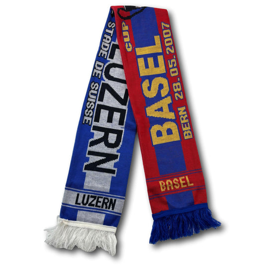 FC Basel / FC Luzern - Swiss Cup Final 2007 - Fan Scarf