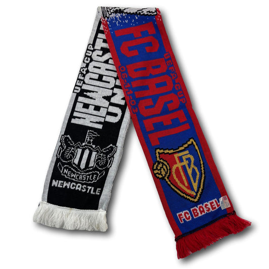 FC Basel / Newcastle United - UEFA Cup 2003 - supporters scarf