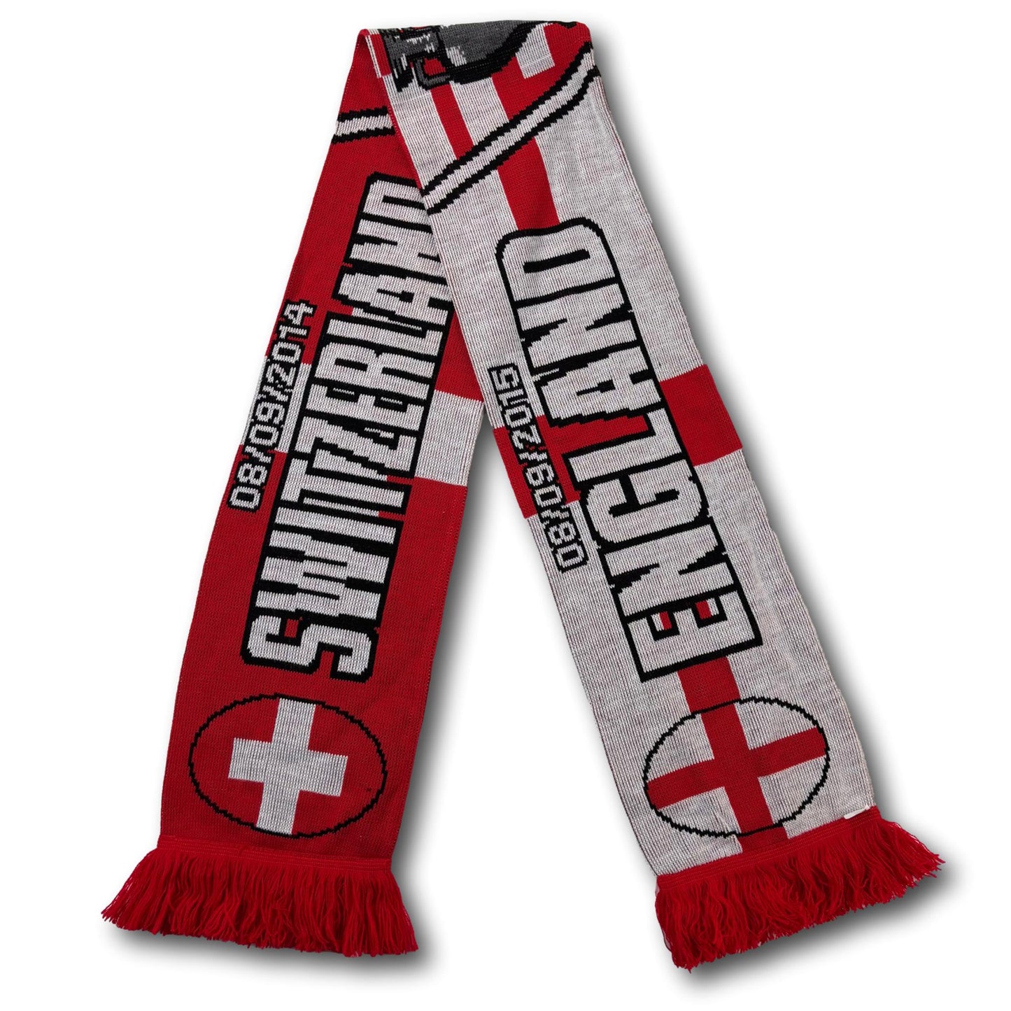 Suisse / Angleterre - Match de qualification pour le Championnat d'Europe 2014 - Écharpe de supporter