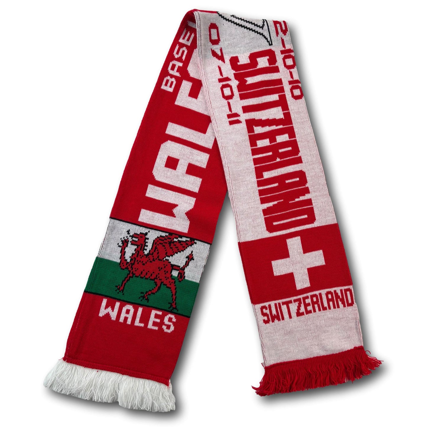 Wales / Switzerland - Euro Qualifier 2010/11 - Fan Scarf
