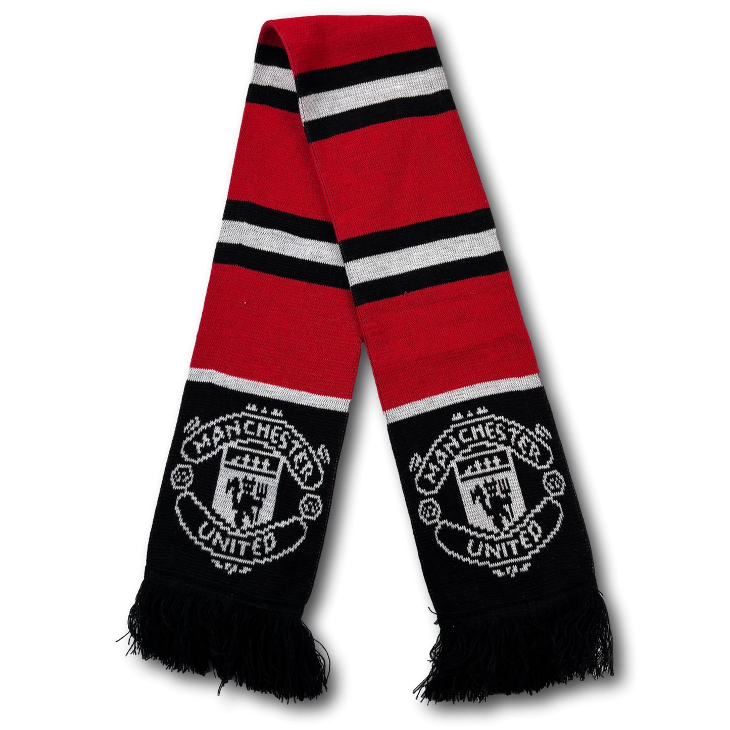 Manchester United fan scarf