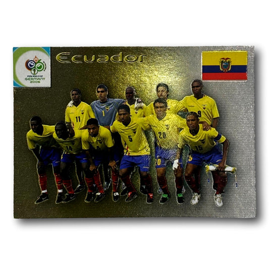 Panini Coupe du Monde de la FIFA 2006 - Équipe d'Équateur