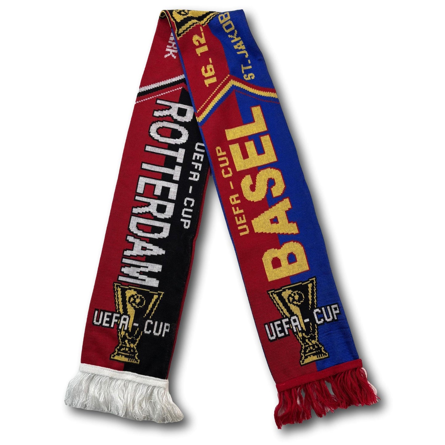 FC Basel / Feyernoord Rotterdam - UEFA Cup Final 2004 - fans scarf