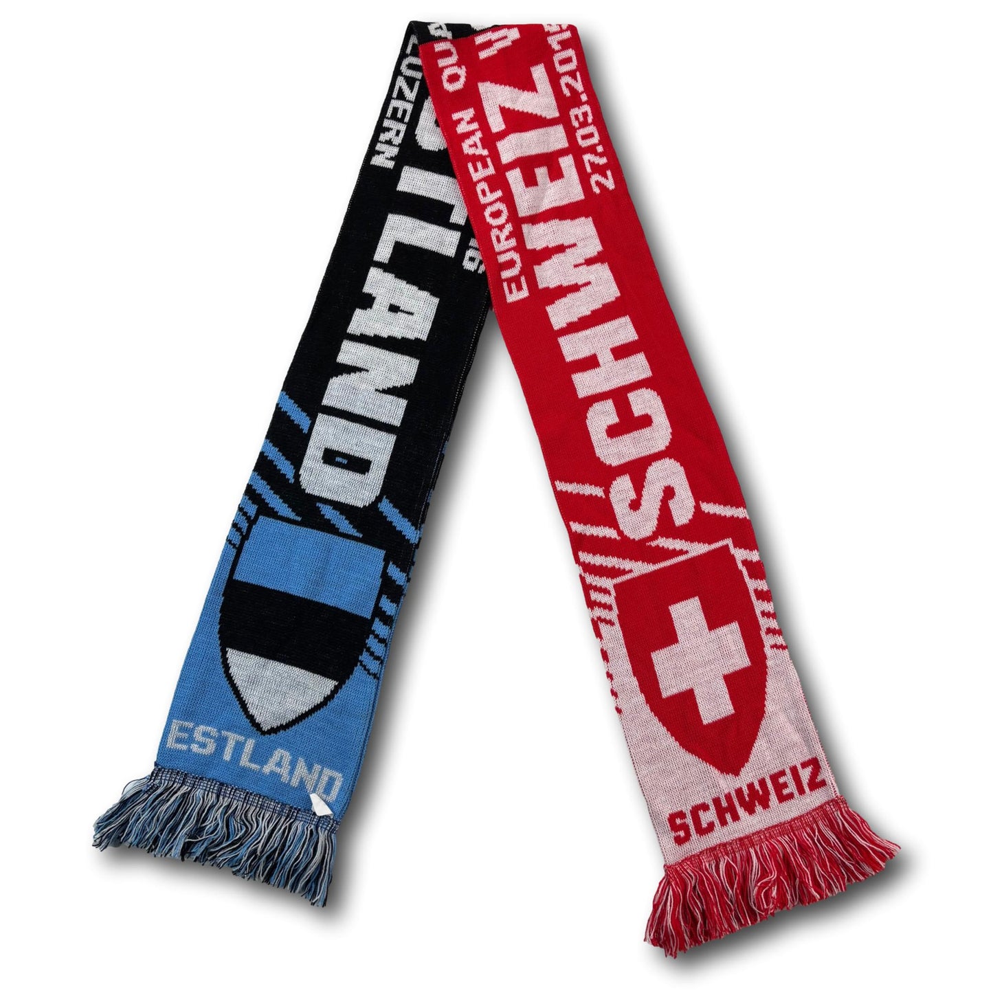 Suisse / Estonie - Qualifications pour le Championnat d'Europe 2015 - Écharpe de supporter