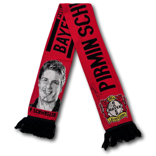 Écharpe de supporter du Bayer Leverkusen - dédicacée