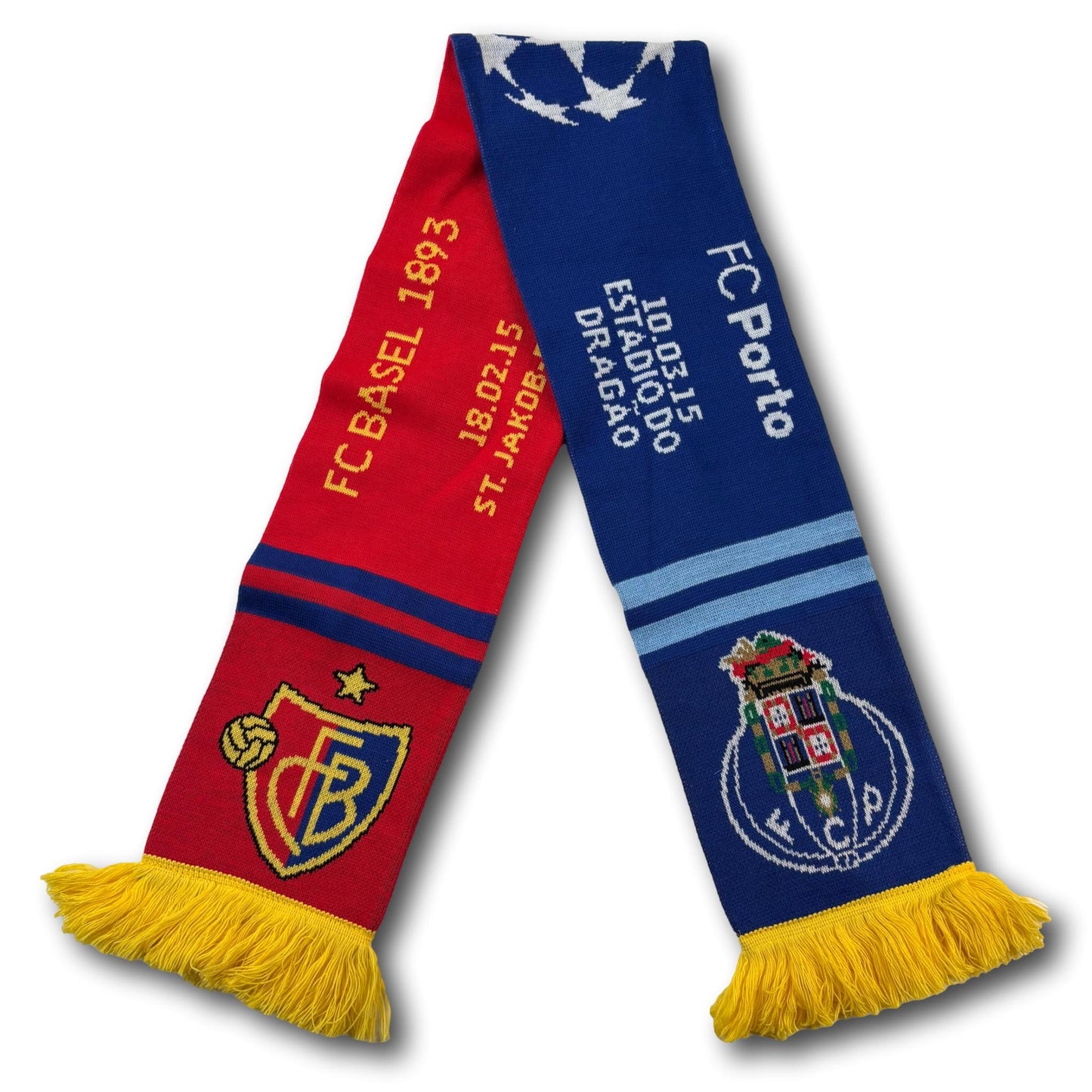 FC Porto / FC Basel - Achtelfinalspiel UEFA Champions League 2015 - Fanschal