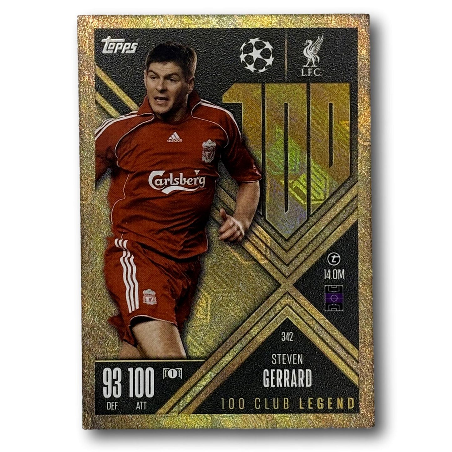 Topps Match Attax 2024/25 - Club des 100 - Steven Gerrard