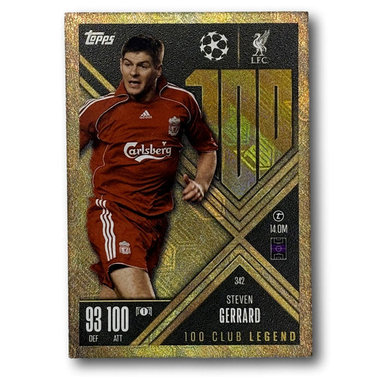 Topps Match Attax 2024/25 - 100 Club - Steven Gerrard