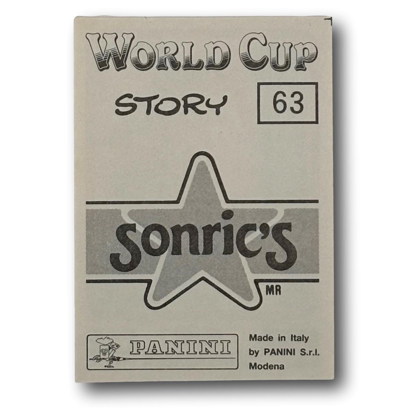 Panini World Cup Story Sonric's 1974 - Franz Beckenbauer