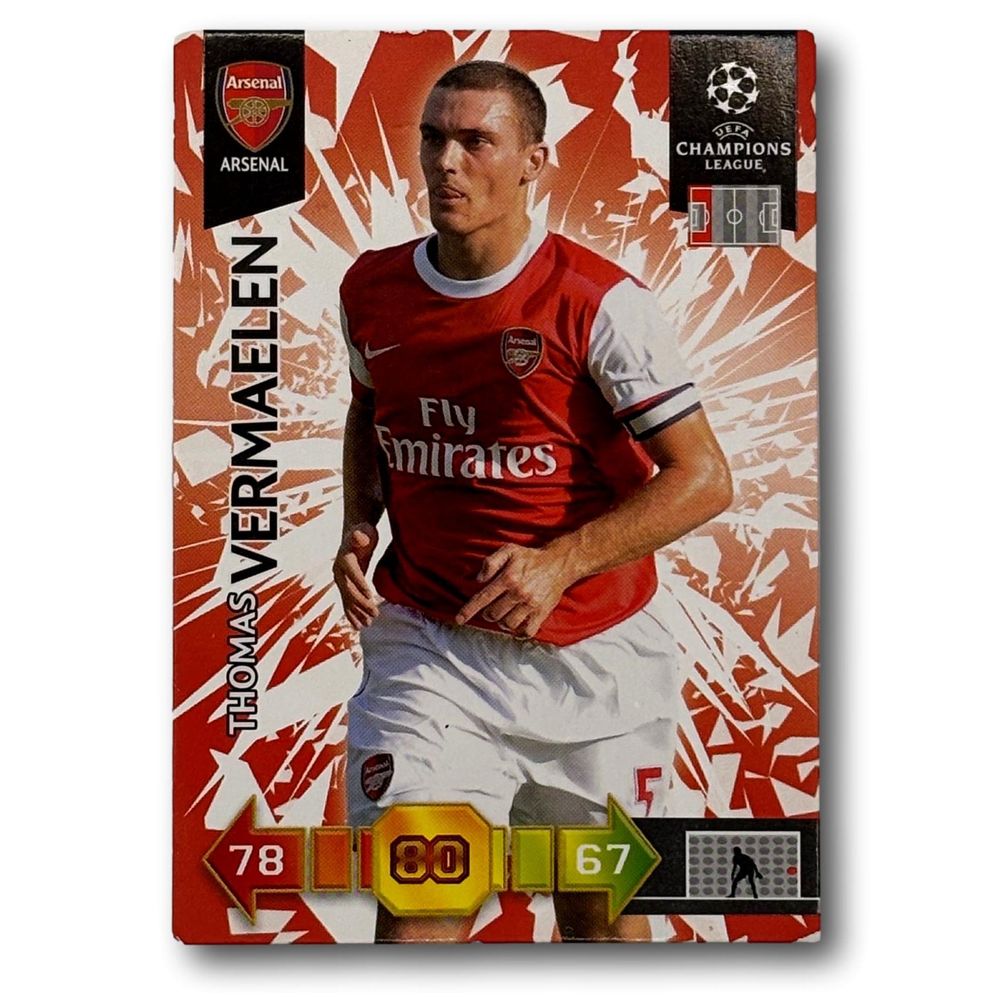 Adrenalyn Champions League 2010/11 - Thomas Vermaelen
