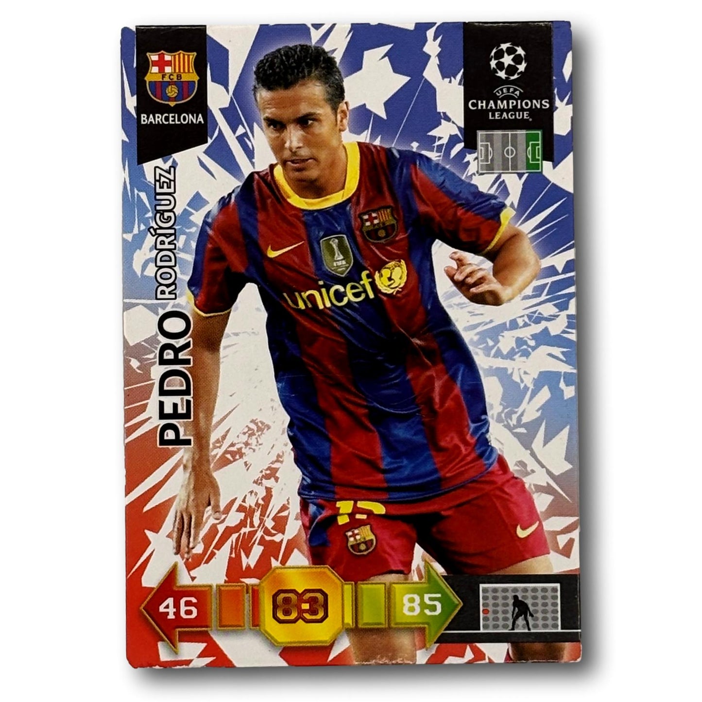 Adrenalyn Champions League 2010/11 - Pedro Rodríguez