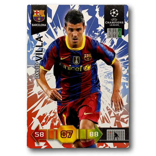 Adrenalyn Champions League 2010/11 - David Villa
