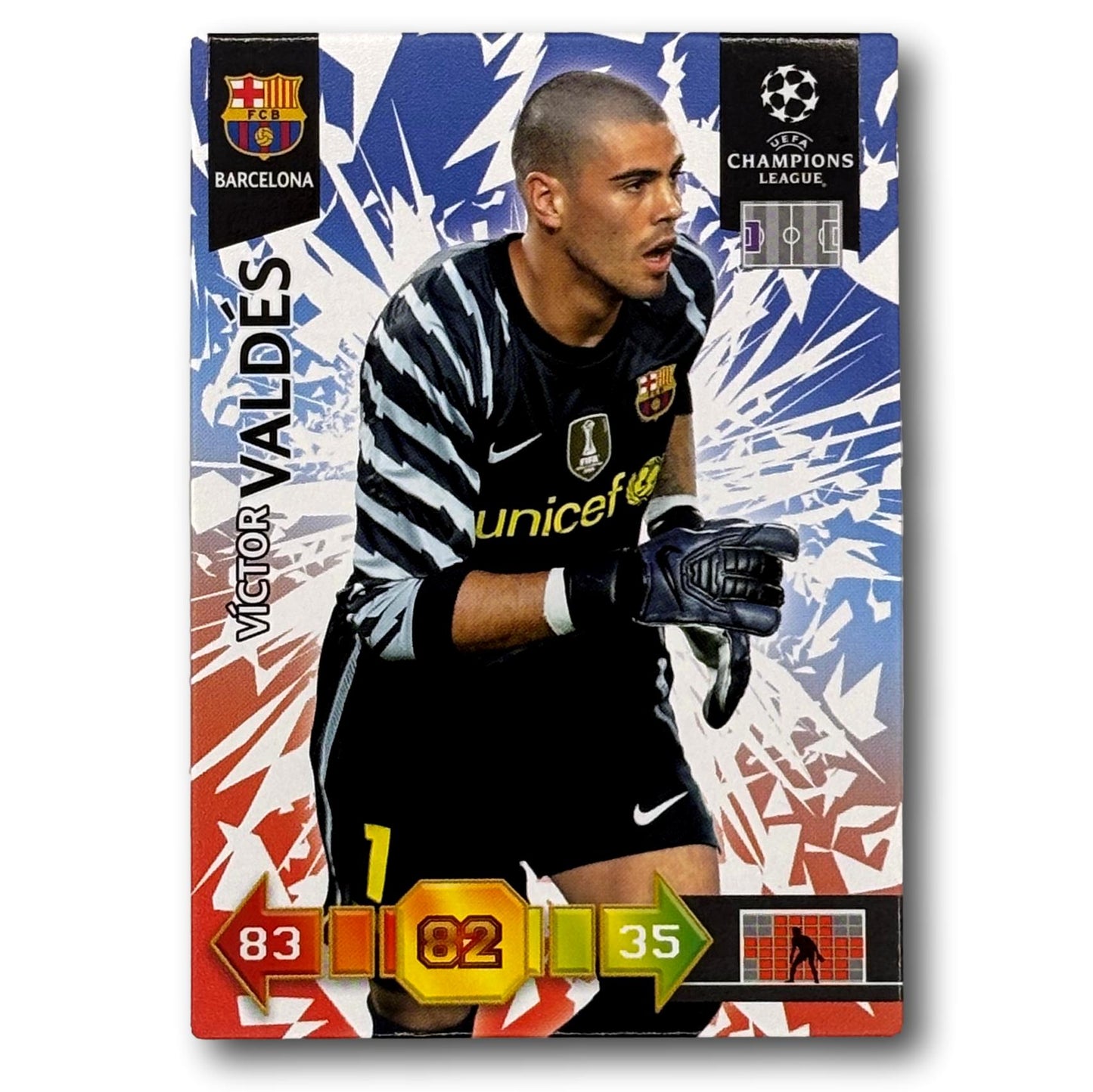 Adrenalyn Champions League 2010/11 - Víctor Valdés