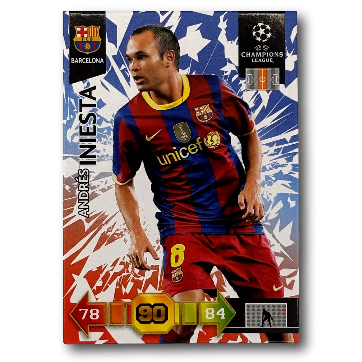 Adrenalyn Champions League 2010/11 - Andrés Iniesta
