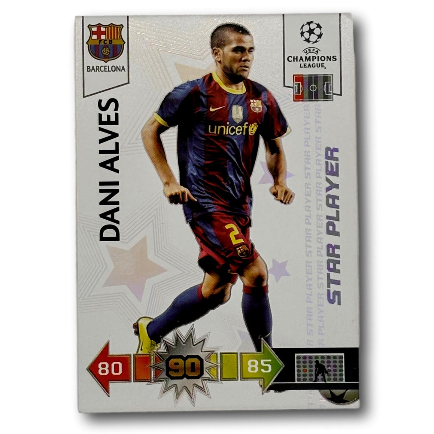 Adrenalyn Champions League 2010/11 - Joueur vedette - Dani Alves